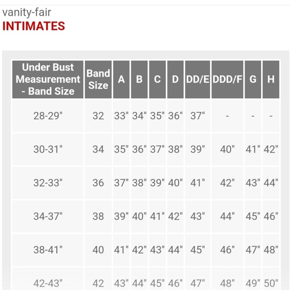 Vanity Fair Gel Touch Strapless Push Up Bra - Picture 7 of 7